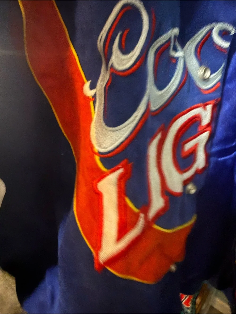 NASCAR vintage Coors Light Navy Blue Racing Jacket